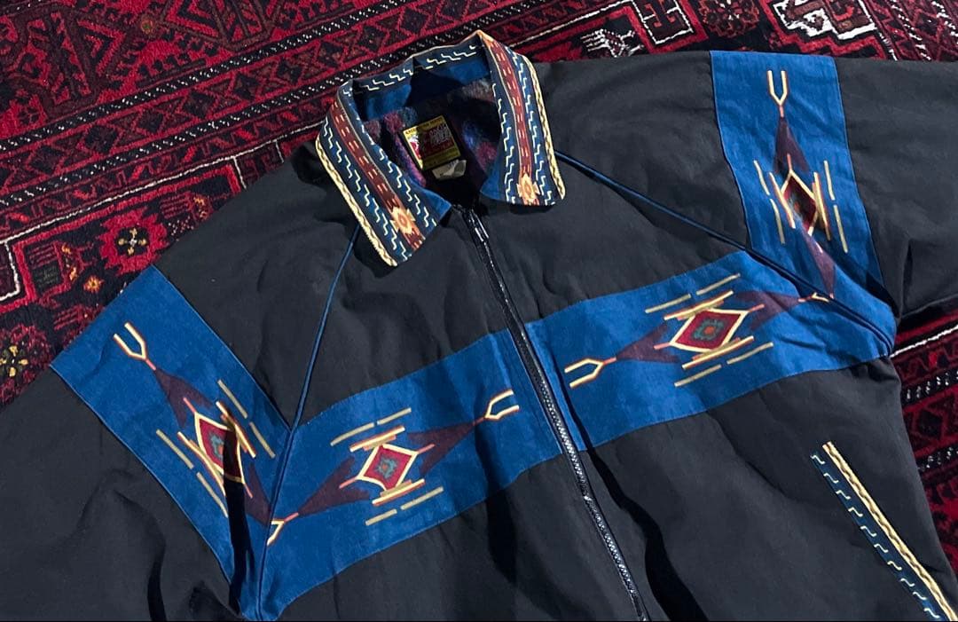 Y*i様 BEE-WILD USA製 80s ネイティブ柄 サンタフェジャケット