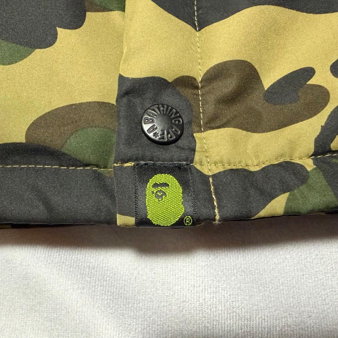 A BATHING APE アベイシングエイプ ダウンベスト 迷彩柄 カモフラ