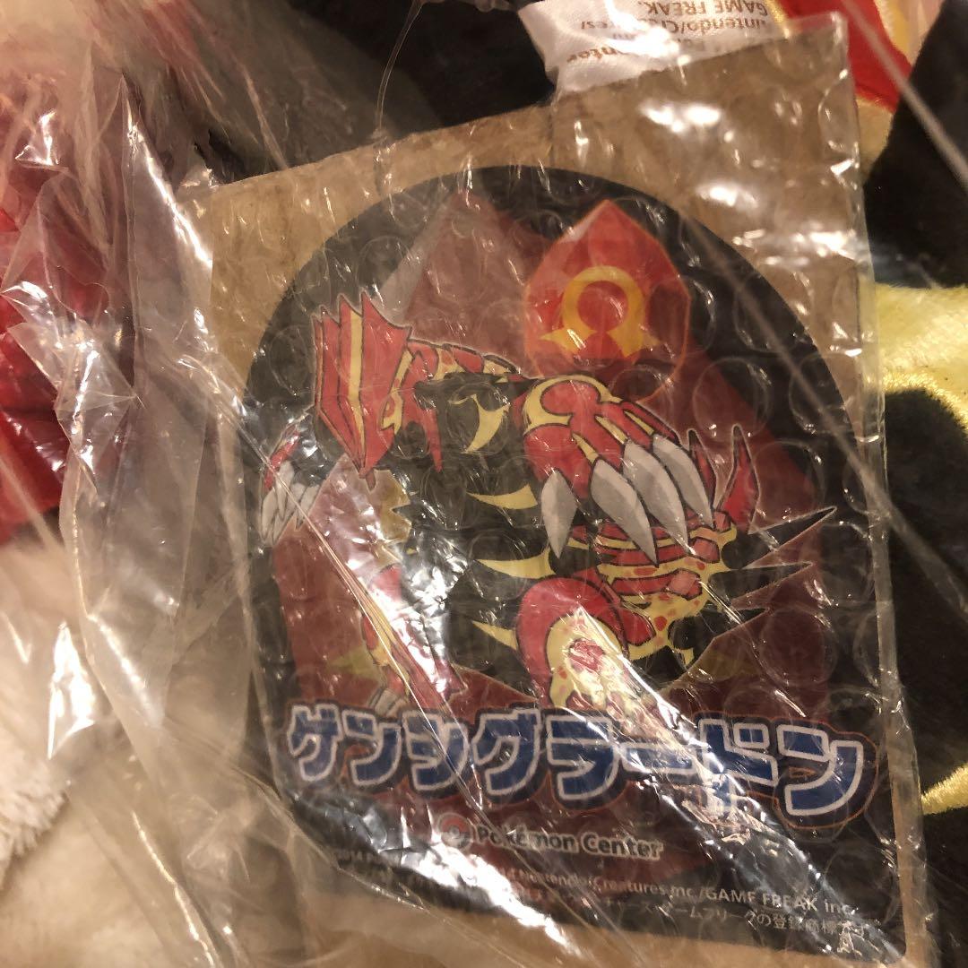 ポケモンセンター　ゲンシグラードン　ぬいぐるみ