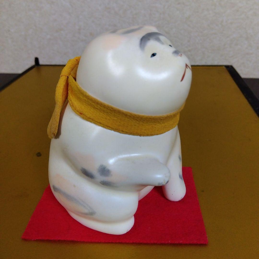 幸犬子　有松陽寿作　置物