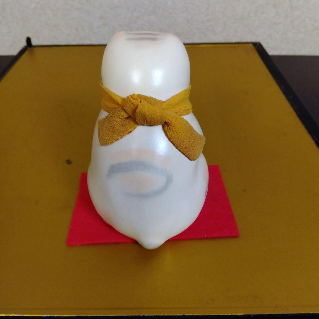 幸犬子　有松陽寿作　置物