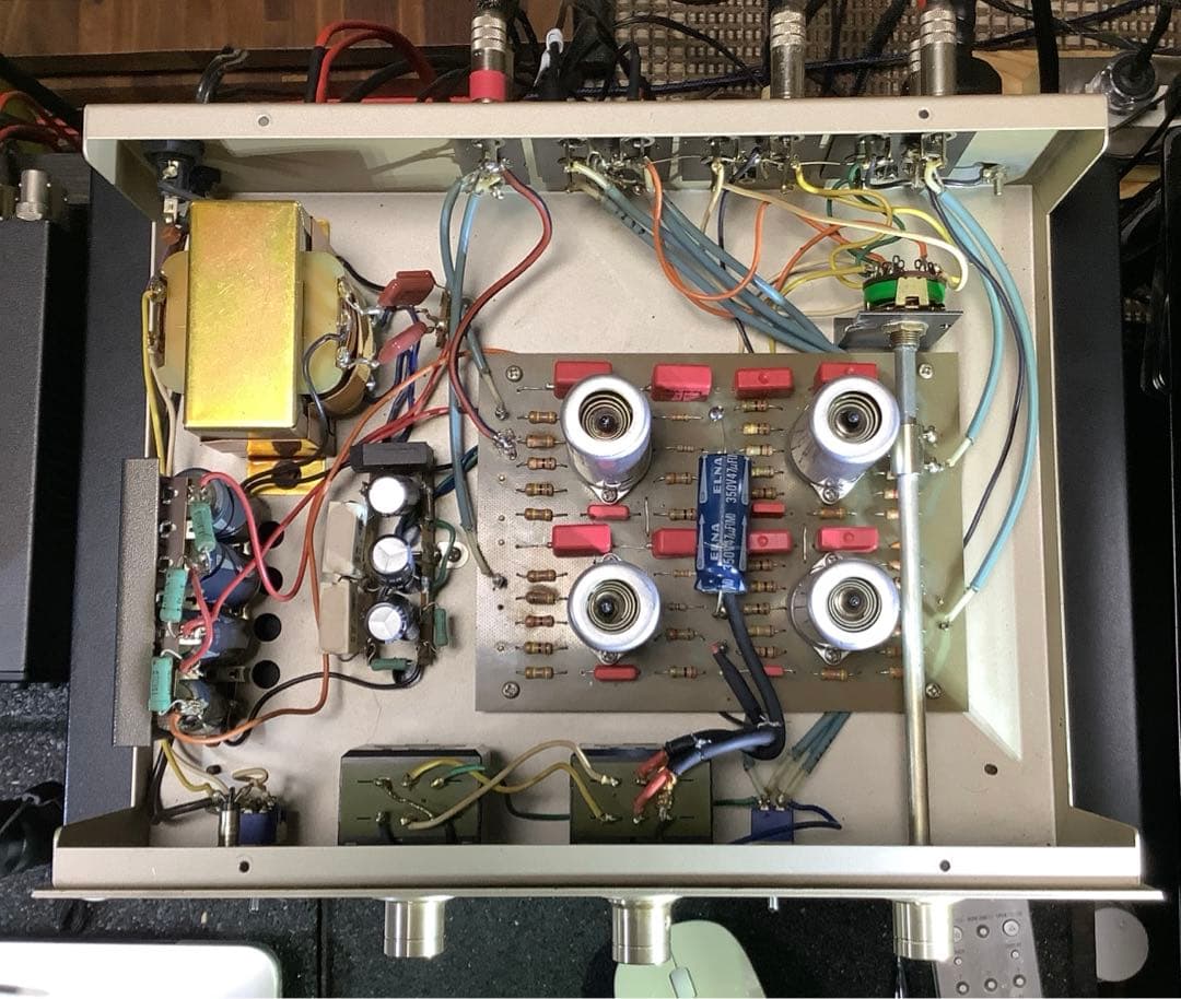 三栄無線SP500真空管プリアンプ　レア　動作品