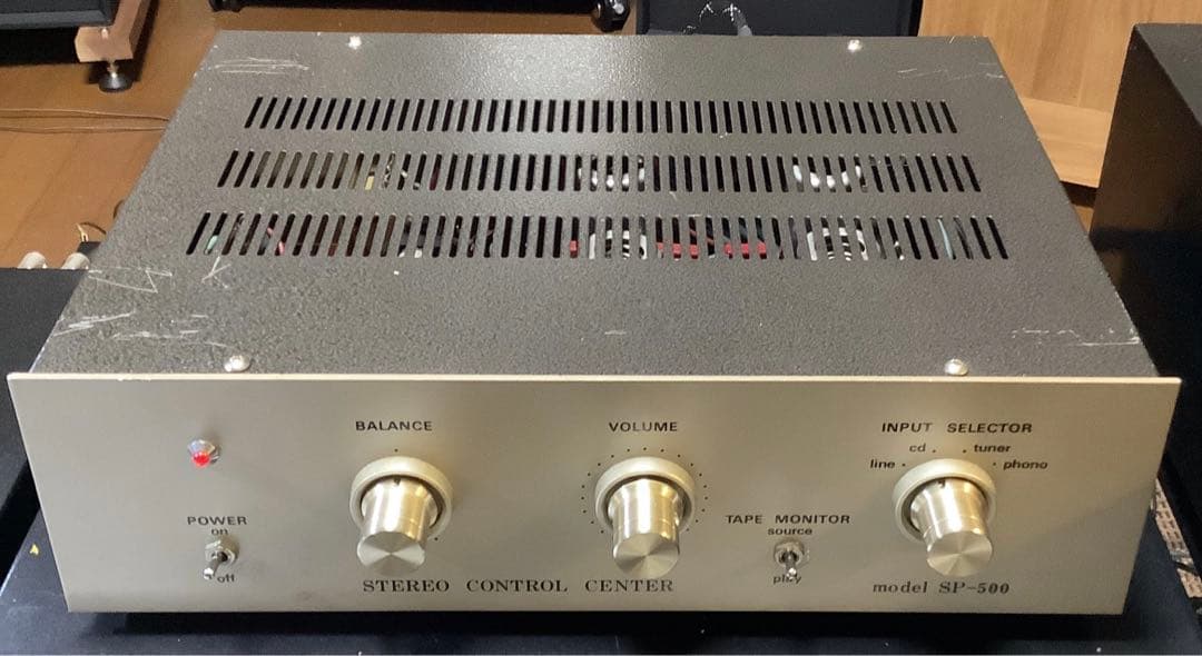 三栄無線SP500真空管プリアンプ　レア　動作品