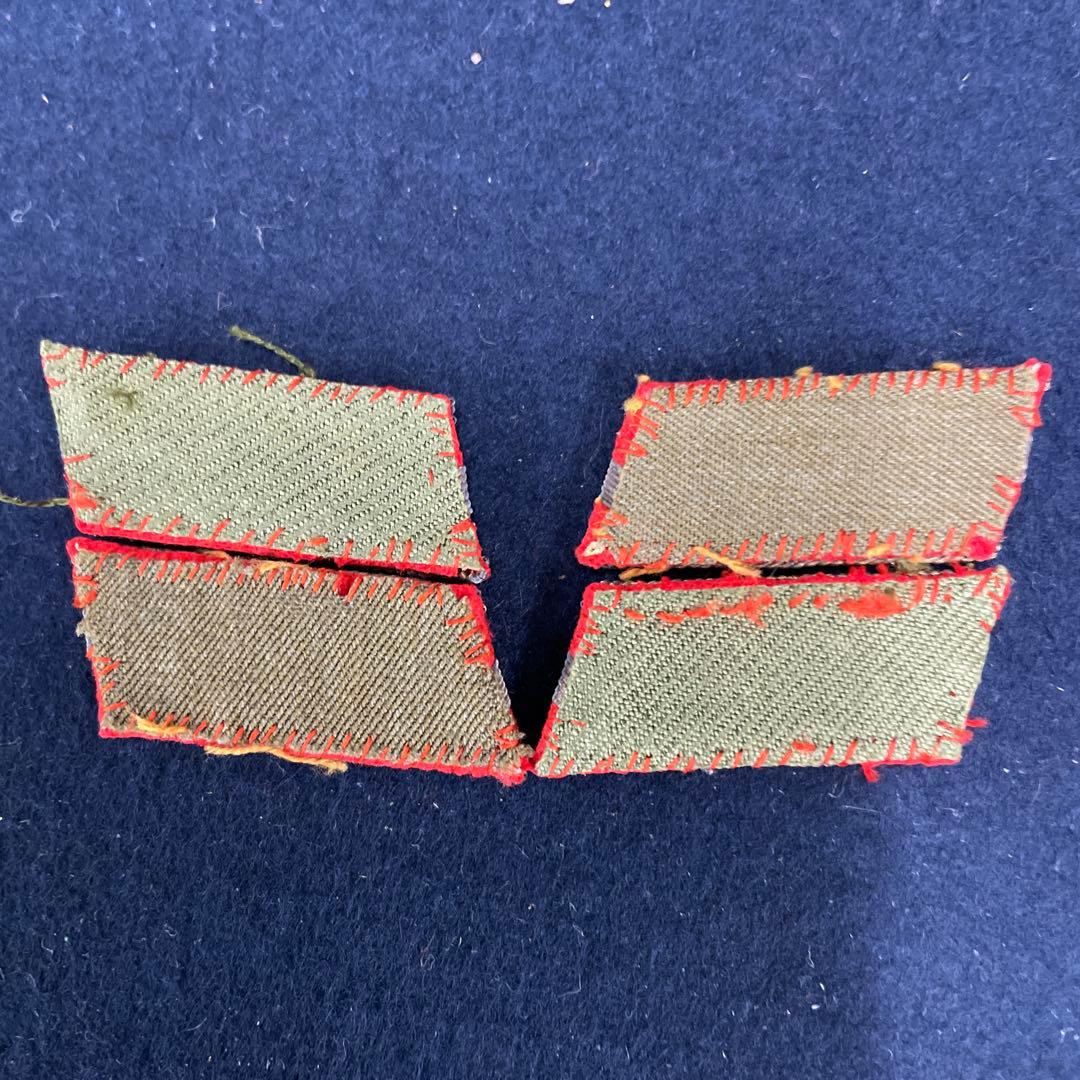 旧日本陸軍 少尉 軍服用階級章