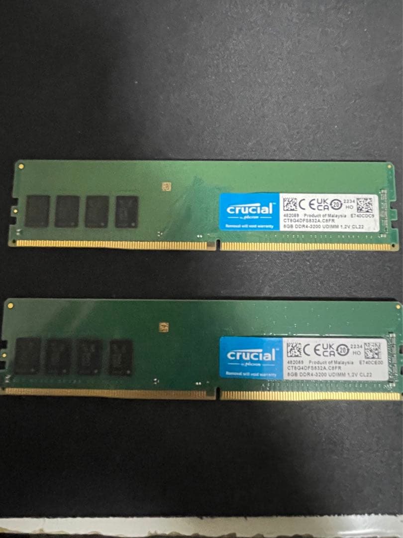8GB×2 PC4-25600(DDR4-3200) DDR4 SDRAM