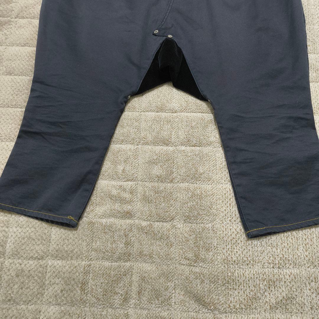 GANRYU サルエルパンツ ダークブルー