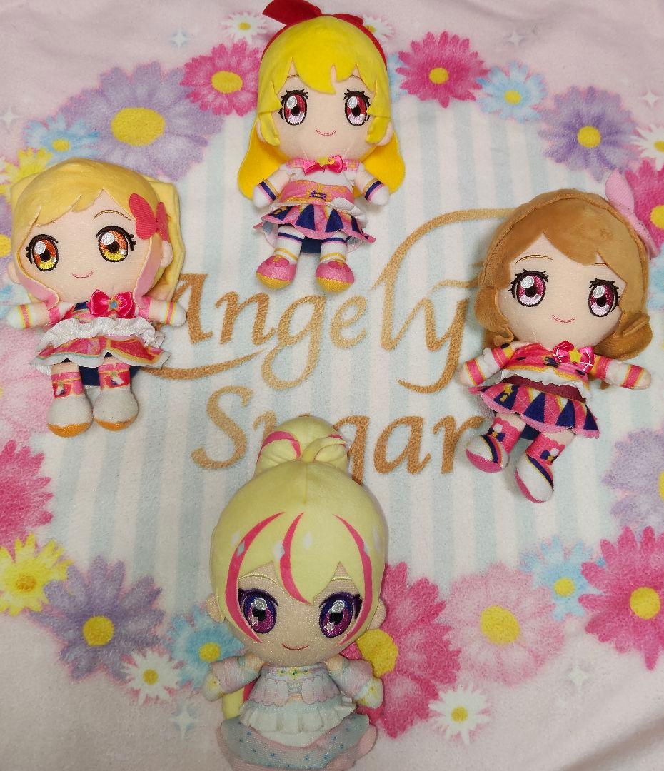 アイカツオンパレード　chibiぬいぐるみ セット　プラネット　ハナ
