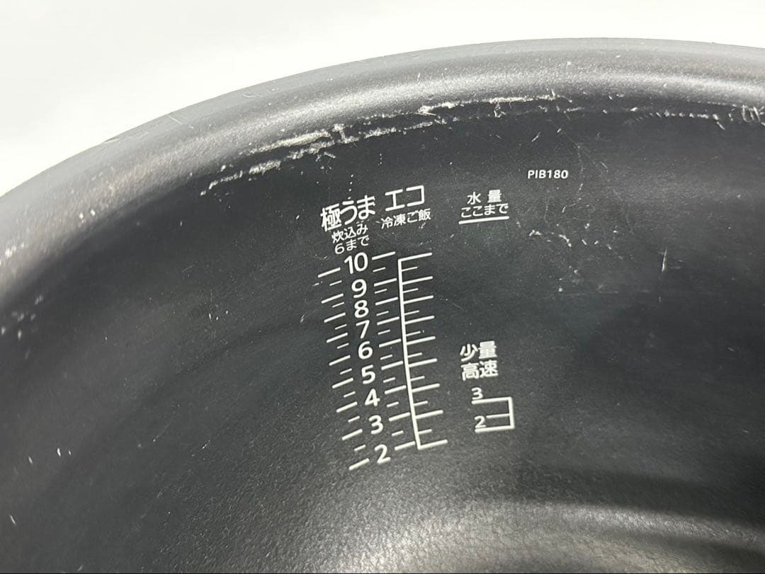 タイガー　JPI-B180 内釜　内なべ　土鍋圧力　炊飯器　JPI1136 中古