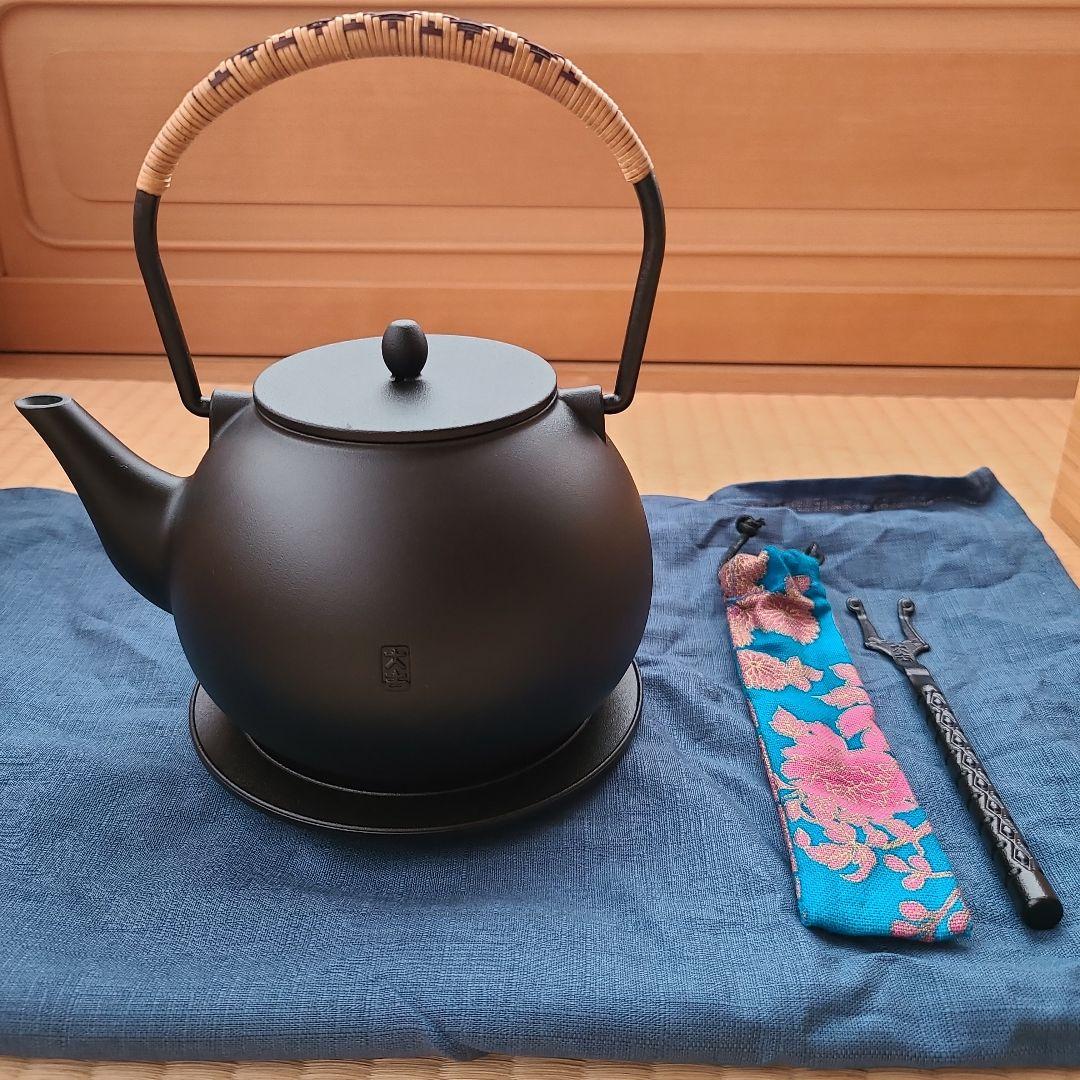 大古鐵器 TAKU IRONWARE 台湾鉄器 鉄瓶 如意 0.9L