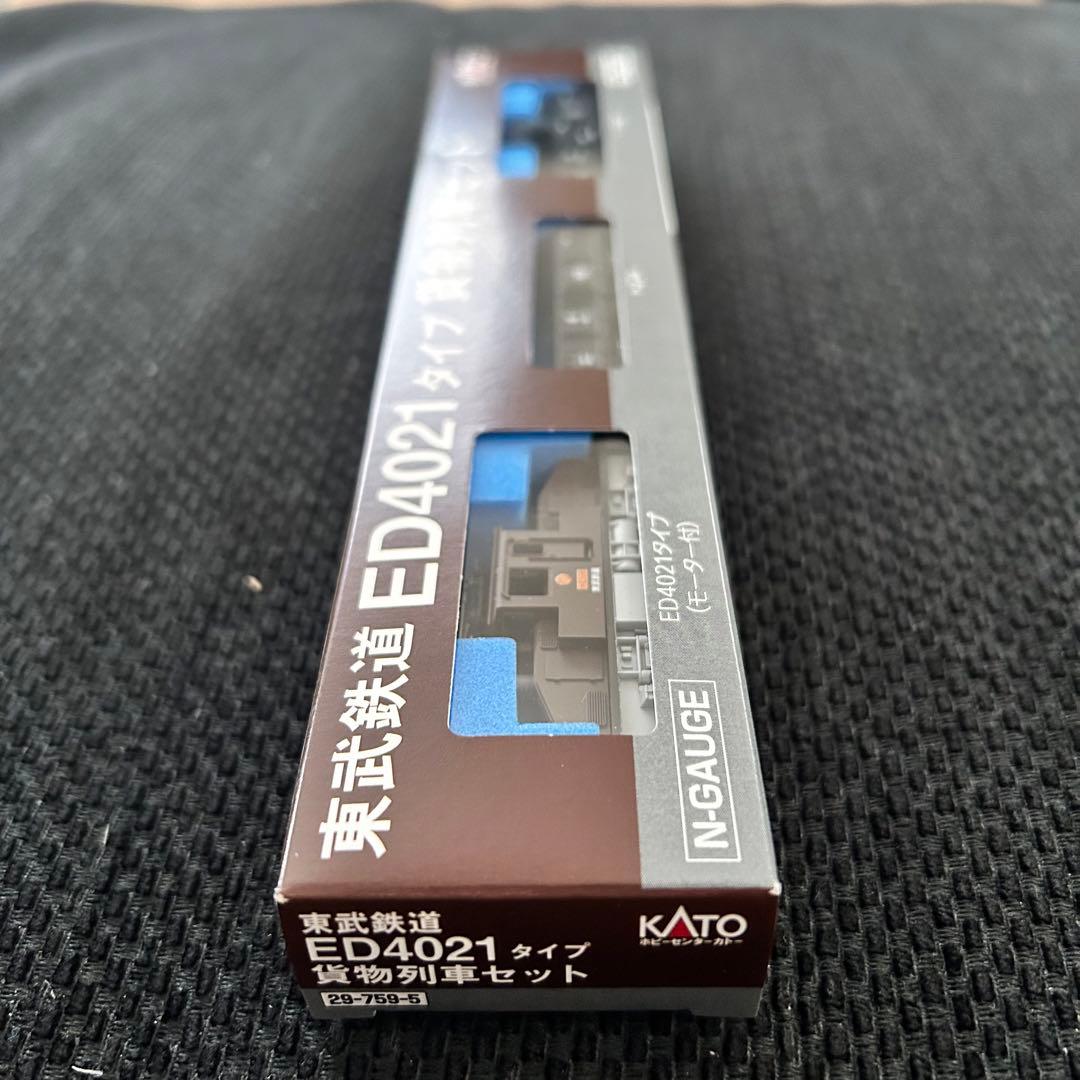 ★限定・完売品★ Nゲージ　東武鉄道ED4021夕イプ　貨物列車セット　KATO