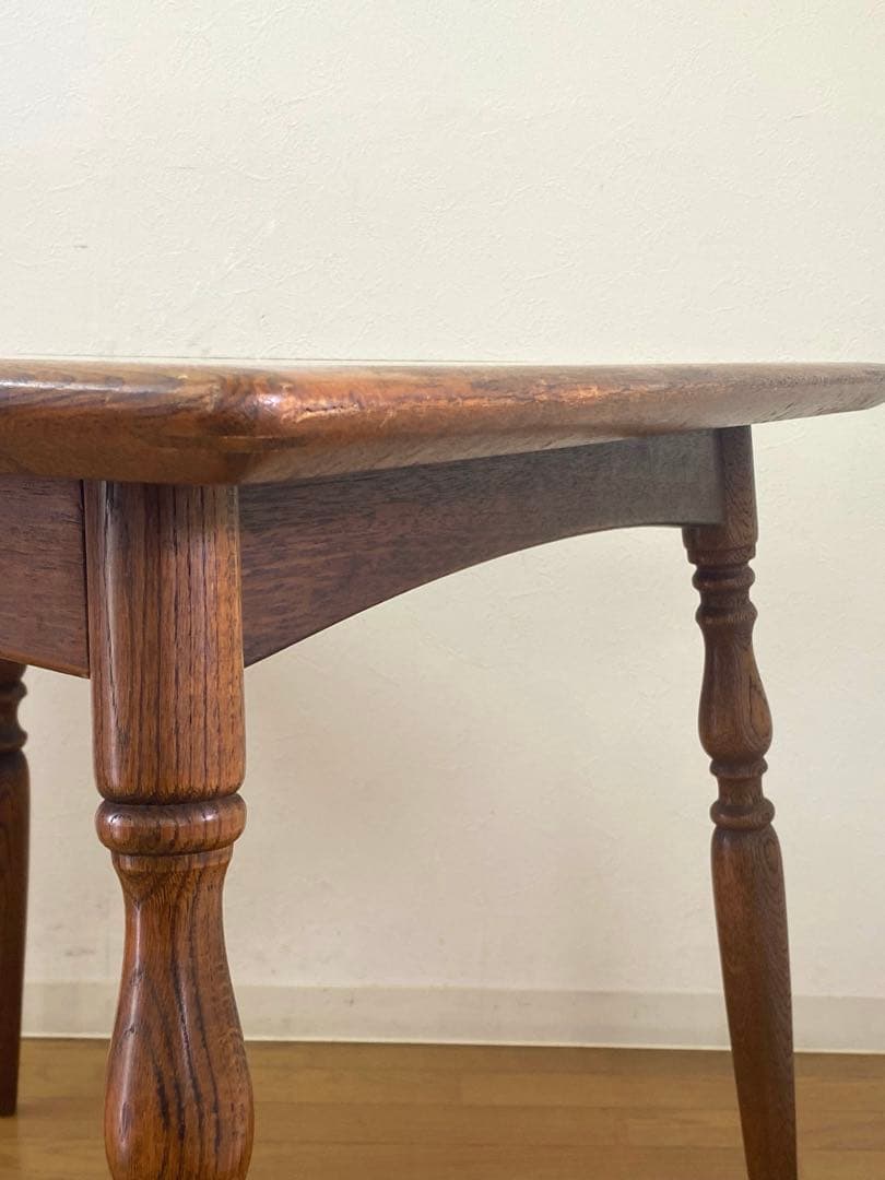 アンティーク レトロ 飛騨産業 キツツキ ダイニング テーブル インテ