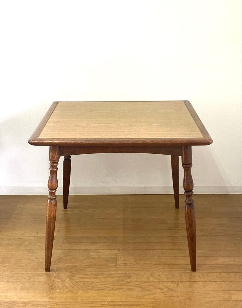 アンティーク レトロ 飛騨産業 キツツキ ダイニング テーブル インテ