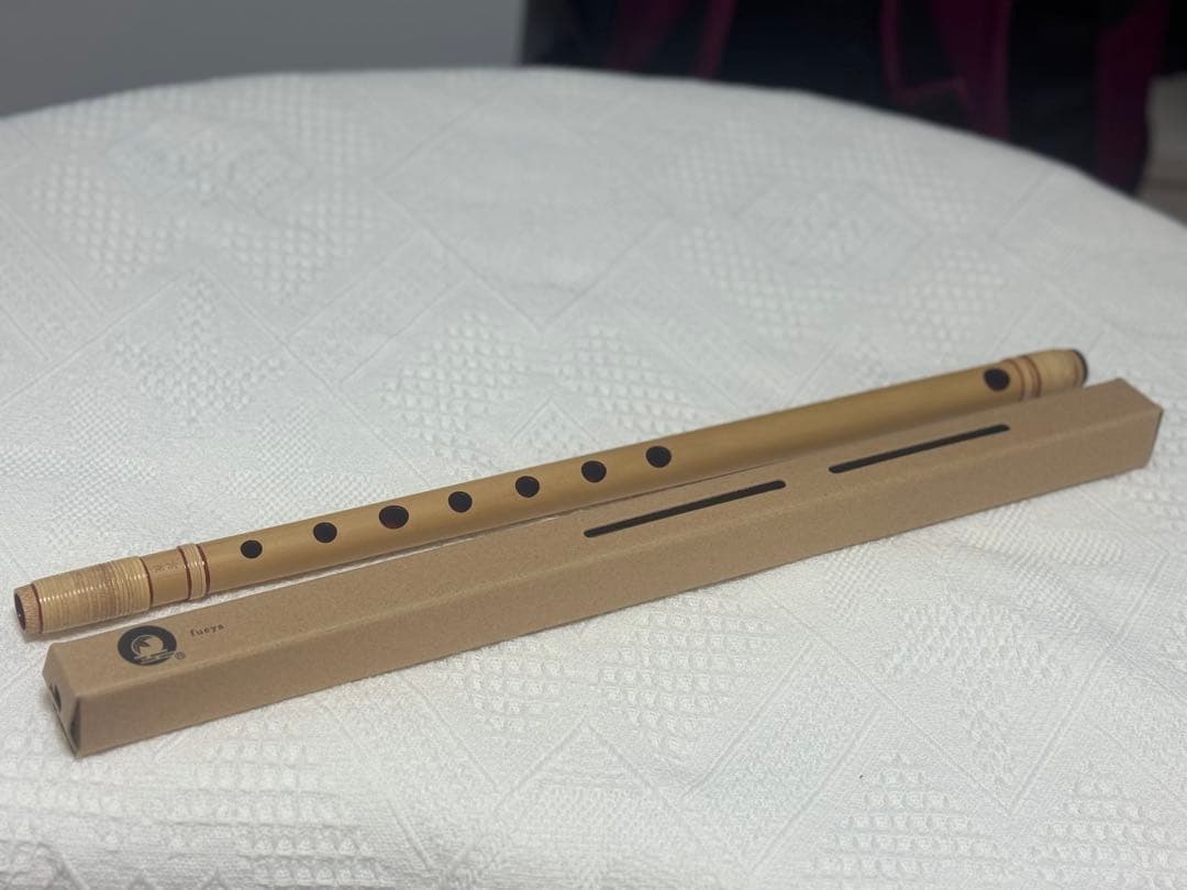 篠笛 ケース付き　未使用