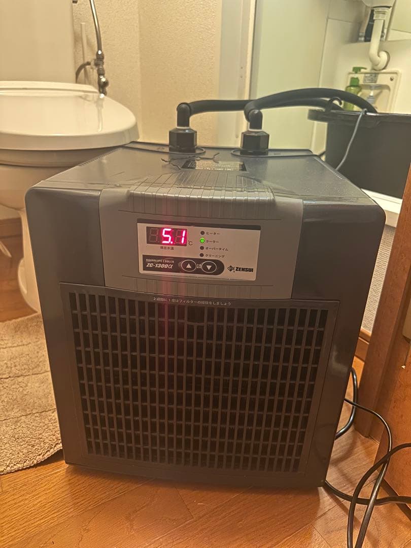 美品　ゼンスイ 大型水槽用　クーラー　ZC-1300α 説明書付き