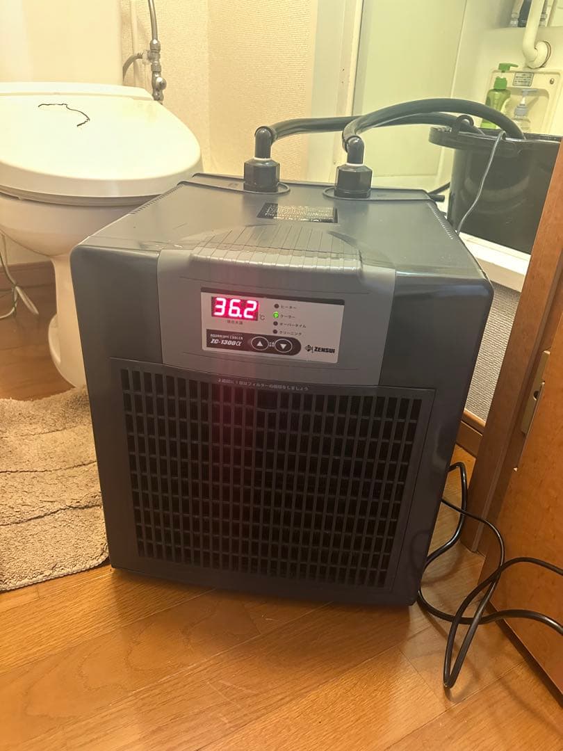 美品　ゼンスイ 大型水槽用　クーラー　ZC-1300α 説明書付き