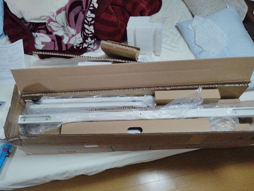 電動昇降デスク幅140cm 奥行き70cm 分解品