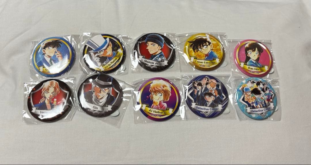 北栄町　コナン百貨店　米花商店街　探偵社　ガチャ　缶バッチ