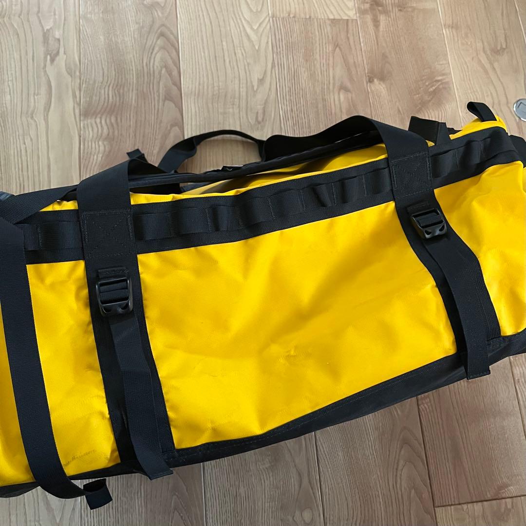 ノースフェイス　ダッフルバッグ　イエロー【送料込】