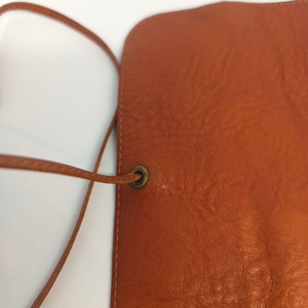 土屋鞄トーンオイルヌメロールペンケース　ブラウン