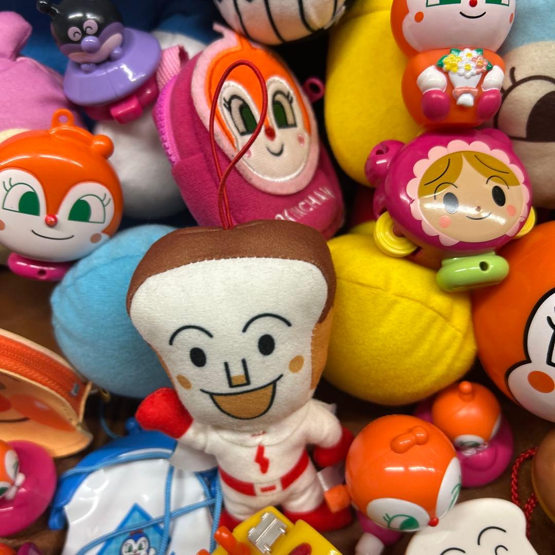 アンパンマン こきんちやん　どきんちゃん　ぬいぐるみ　とマスコットセットT⑤AN