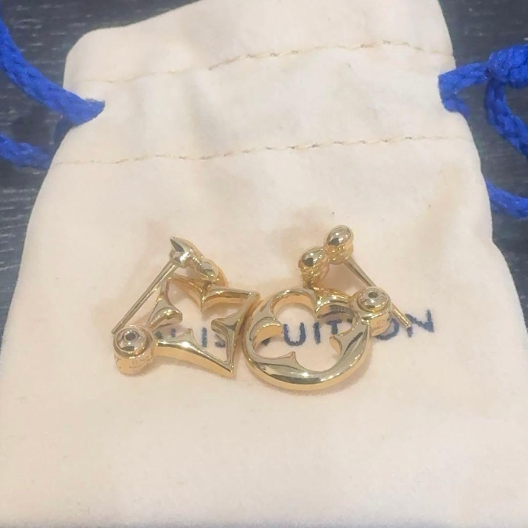 ルイ ヴィトン フラワーグラム ピアス 美品