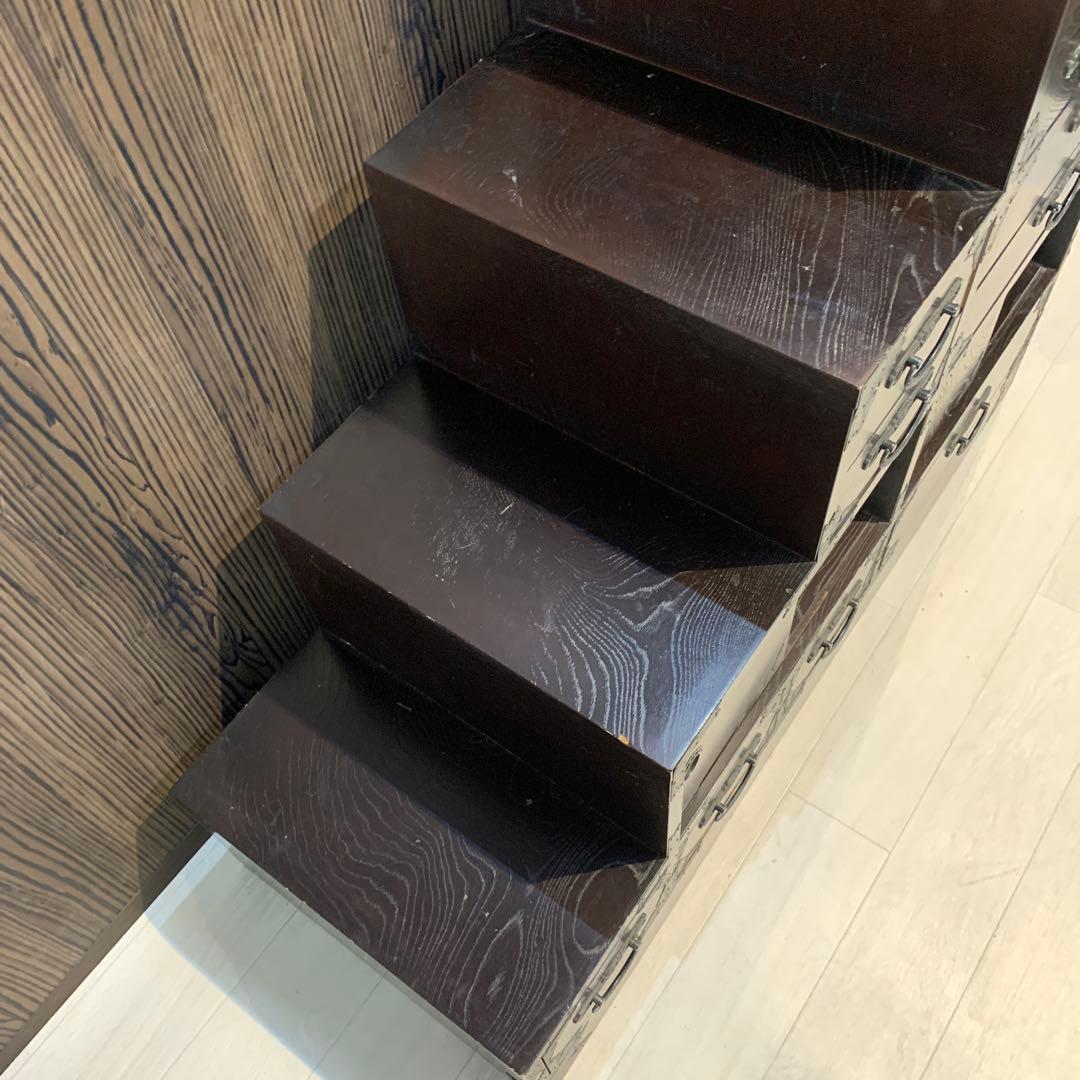 m*i様 神代民芸　階段箪笥　5段