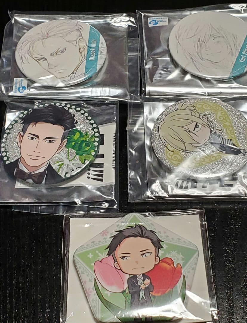 ユーリ!!! on ICE 缶バッジセット④