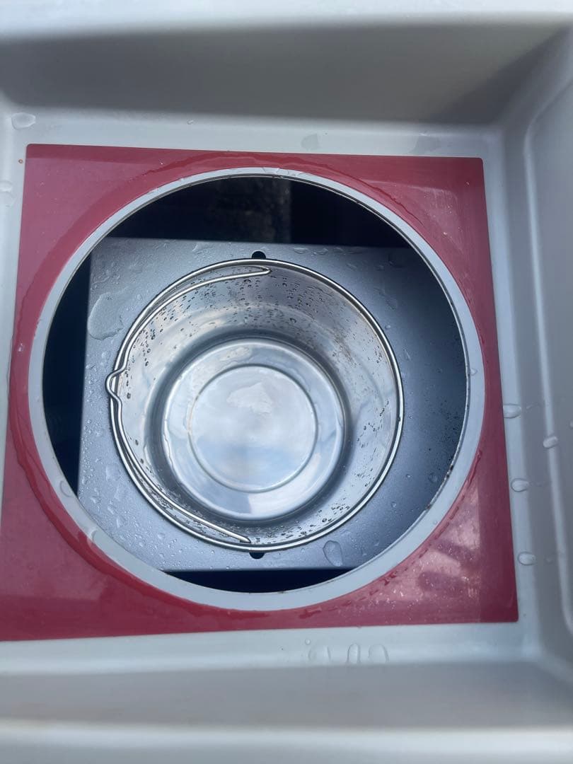 大型業務用ごみ箱 飲み残し用穴付き　送料無料