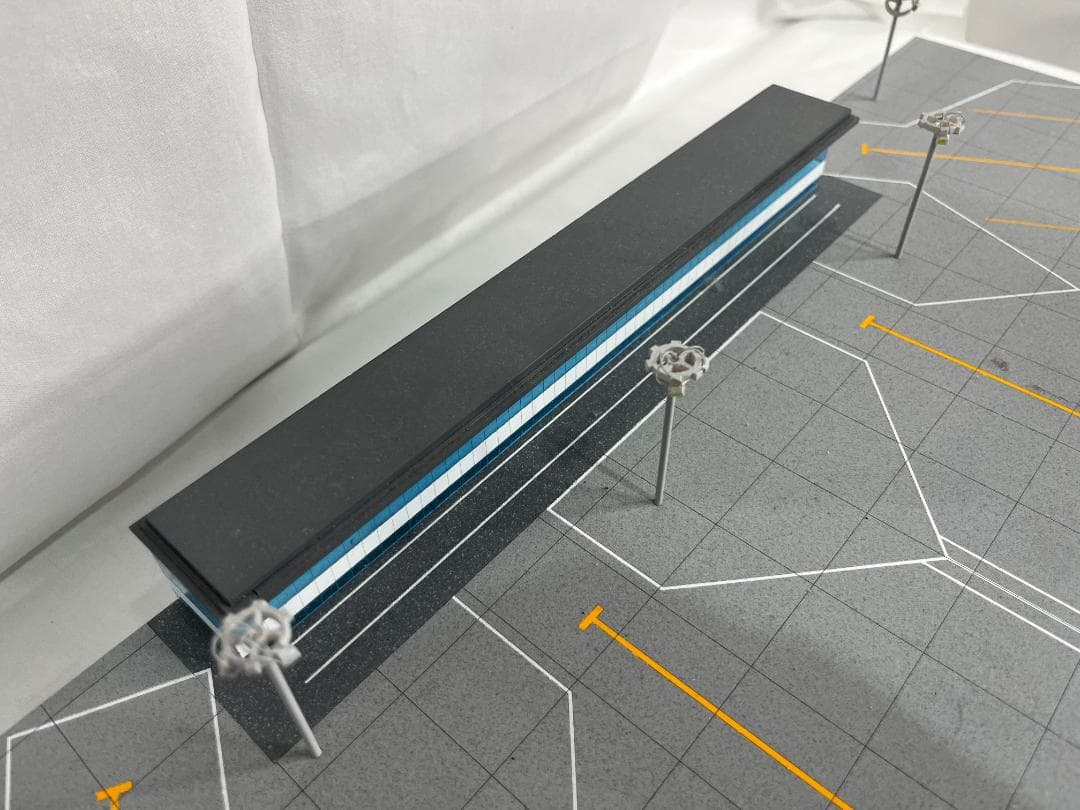 デルタグルーブ　Roteiro1479　terminal　ターミナル再現模型