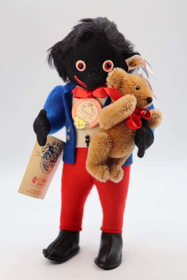 Golliwog-Set シュタイフ ゴリウォグ23cmとテディBのセット