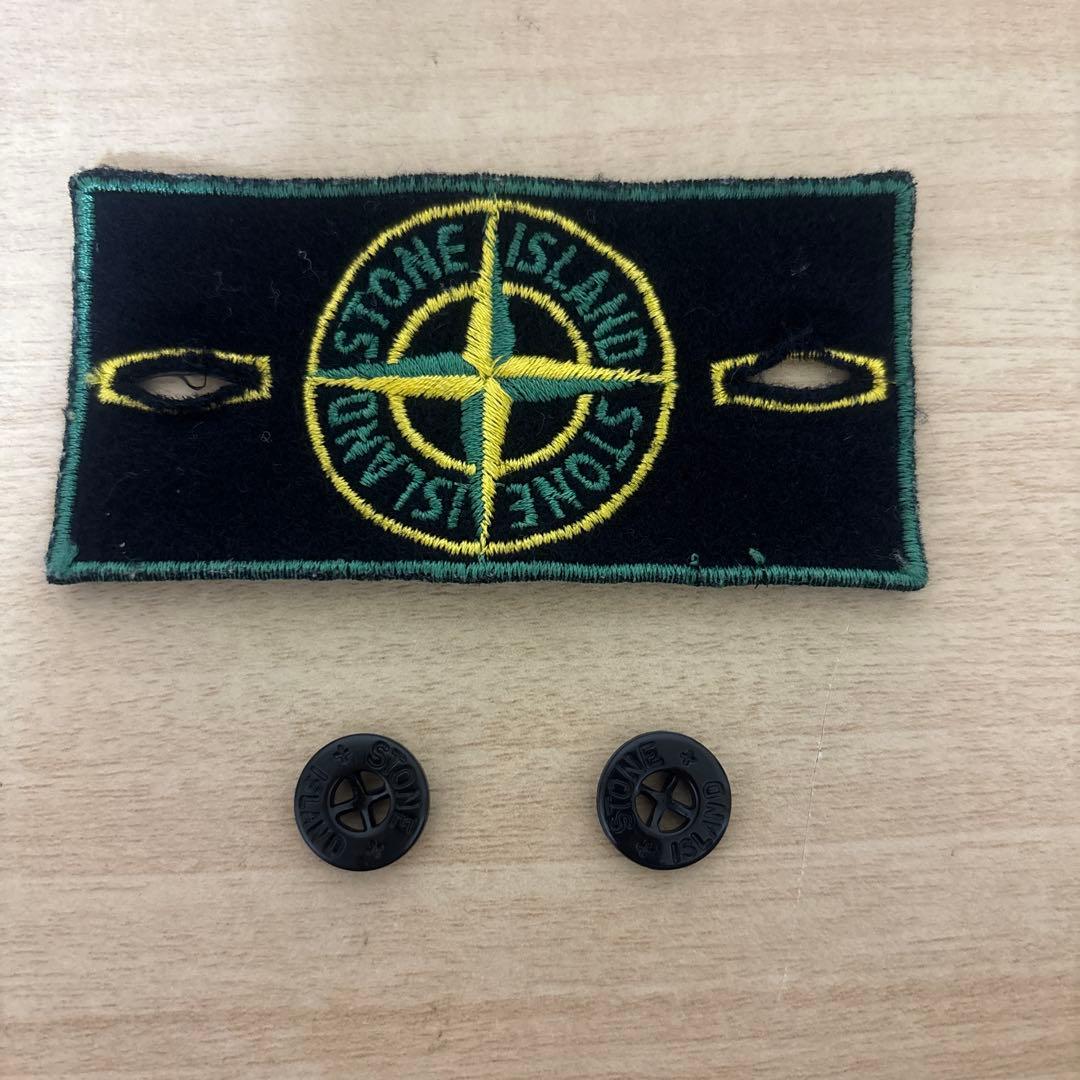 超レア　Stone 　グリーンエッジワッペン