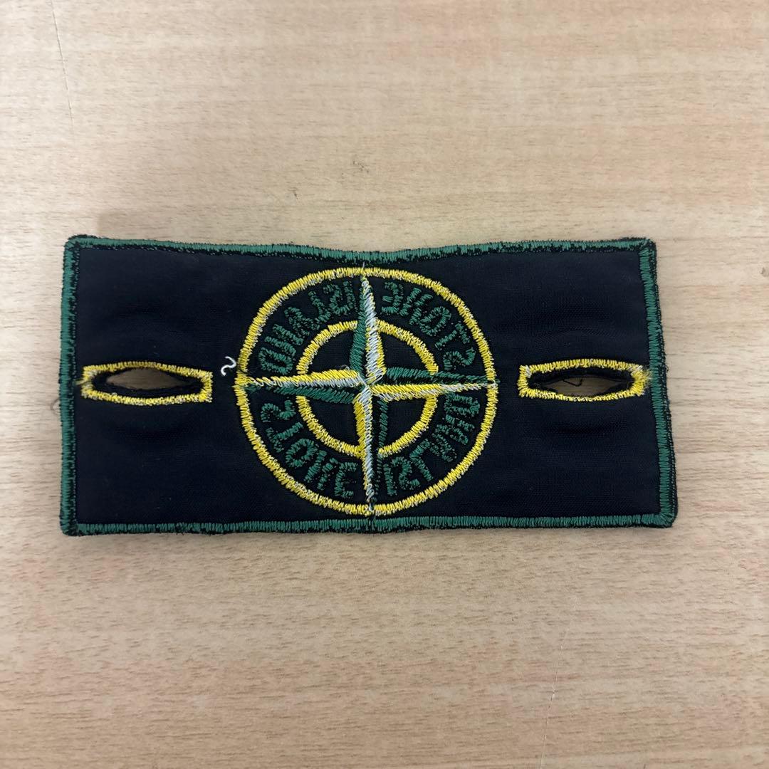 超レア　Stone 　グリーンエッジワッペン