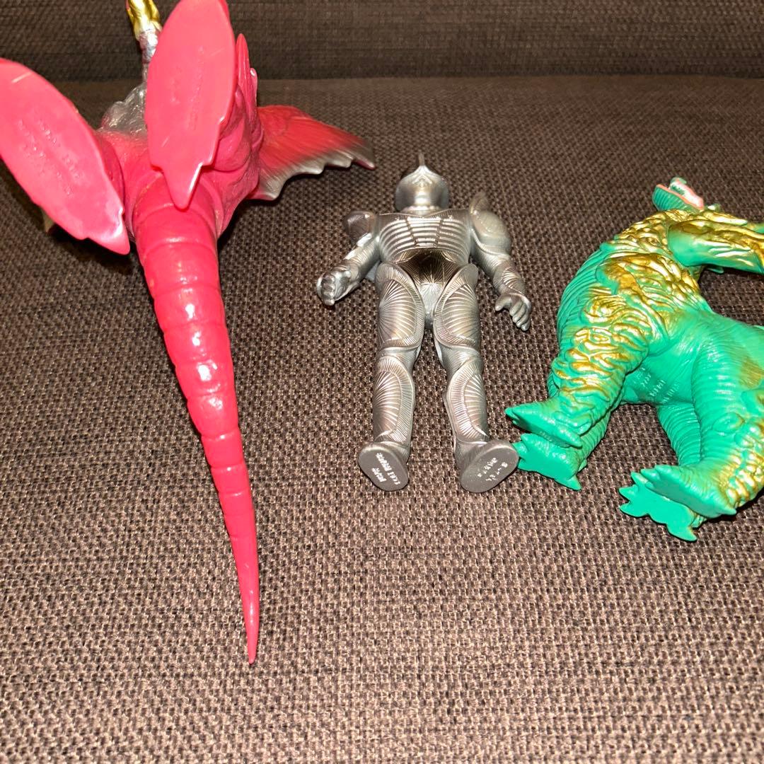 (1022) 当時物 ウルトラマン 怪獣 フィギュア ソフビ まとめ売り