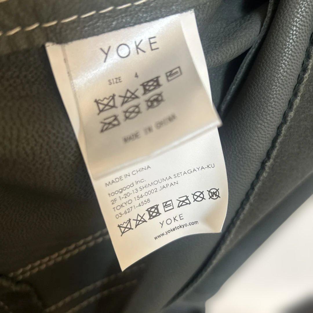 @*a様 YOKE 23AW SUEDE TRUCKER JACKET