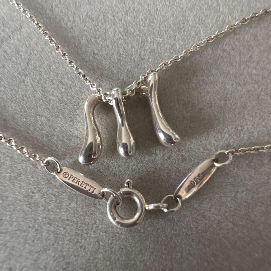 値下げ価格！ティファニー ♡ 希少レター イニシャル M ネックレス 925