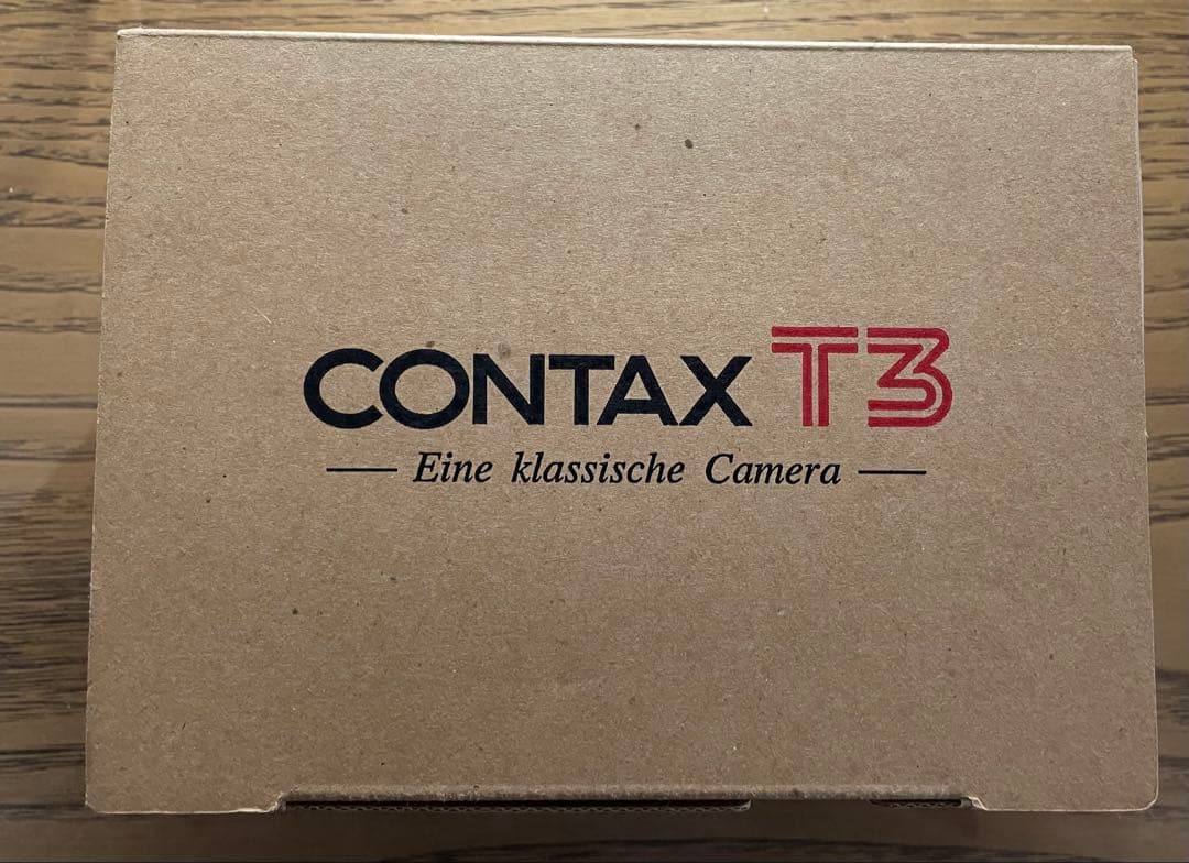 【ワンオーナー品】CONTAX T3 DATA BACK 箱付き