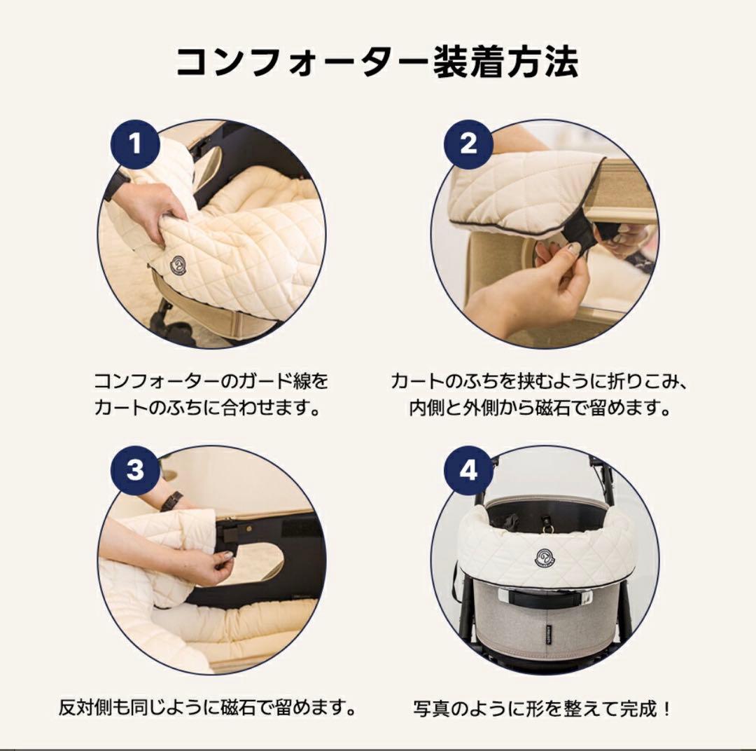 【新品同様】ハリースペット3点セット/スクエアグレー