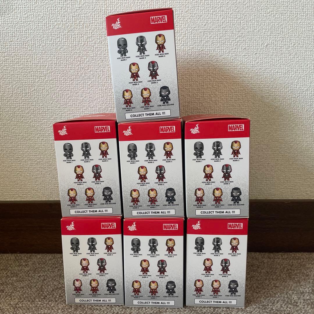【コスビ 7体】マーベル・コレクション　アイアンマン３　#21-#27