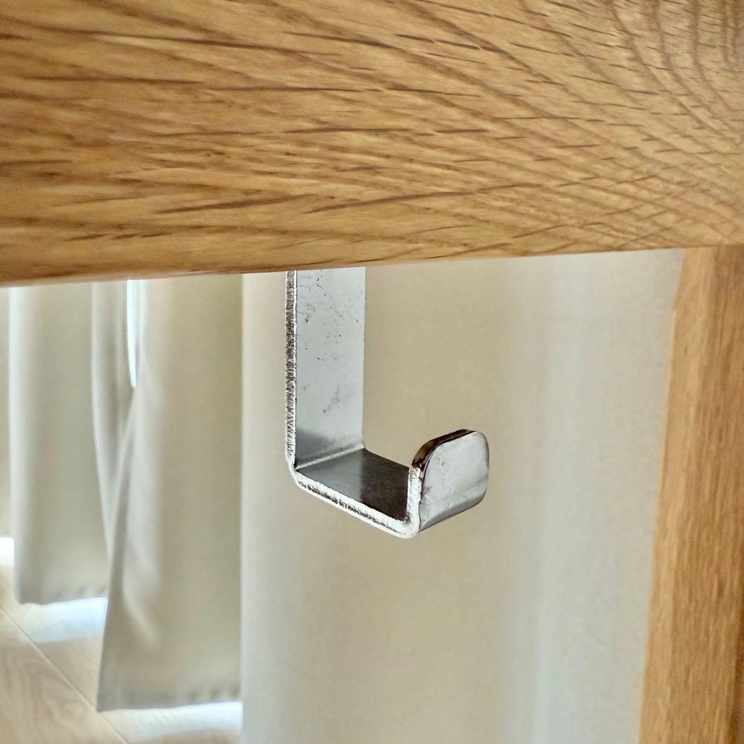 MUJI オーク材無垢材デスク（天板：110cm×55cm）送料込み