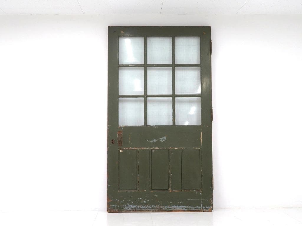 英国　イギリス　アンティーク　ドア　建具　ガラス　店舗什器　カフェ