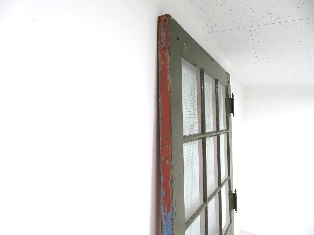 英国　イギリス　アンティーク　ドア　建具　ガラス　店舗什器　カフェ