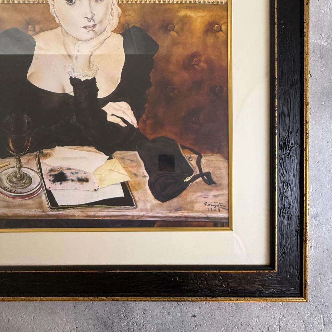 カフェにて 没後50年 藤田嗣治展 東京都美術館 レオナール・フジタ