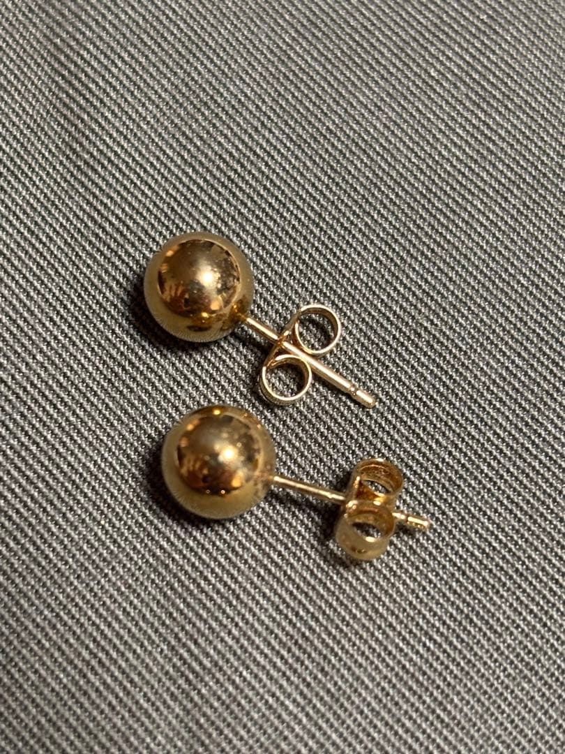 スタージュエリー K18 ボールピアス（2way）