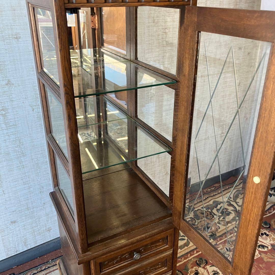 昭和レトロ シチズン クリストロン ホールクロック 柱時計 飾り棚ショーケース