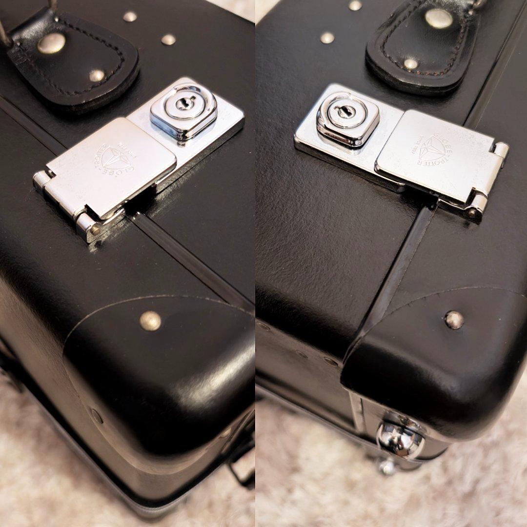 美品◆本物◆グローブトロッター２輪・18インチ３０Lトロリースーツケース中古