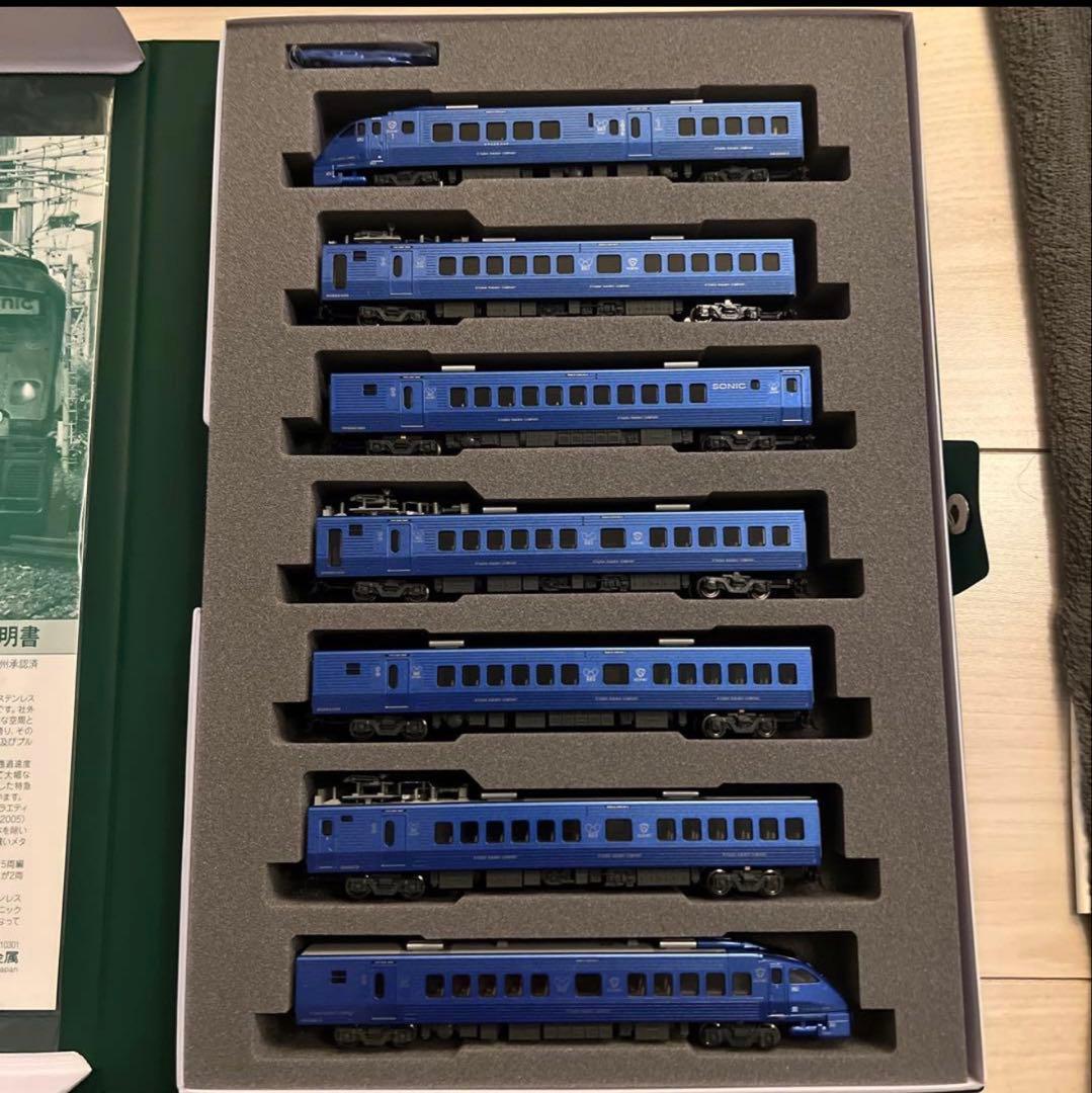 （新品、未走行）883系「ソニック」 リニューアル車（AO-3編成） 7両セット