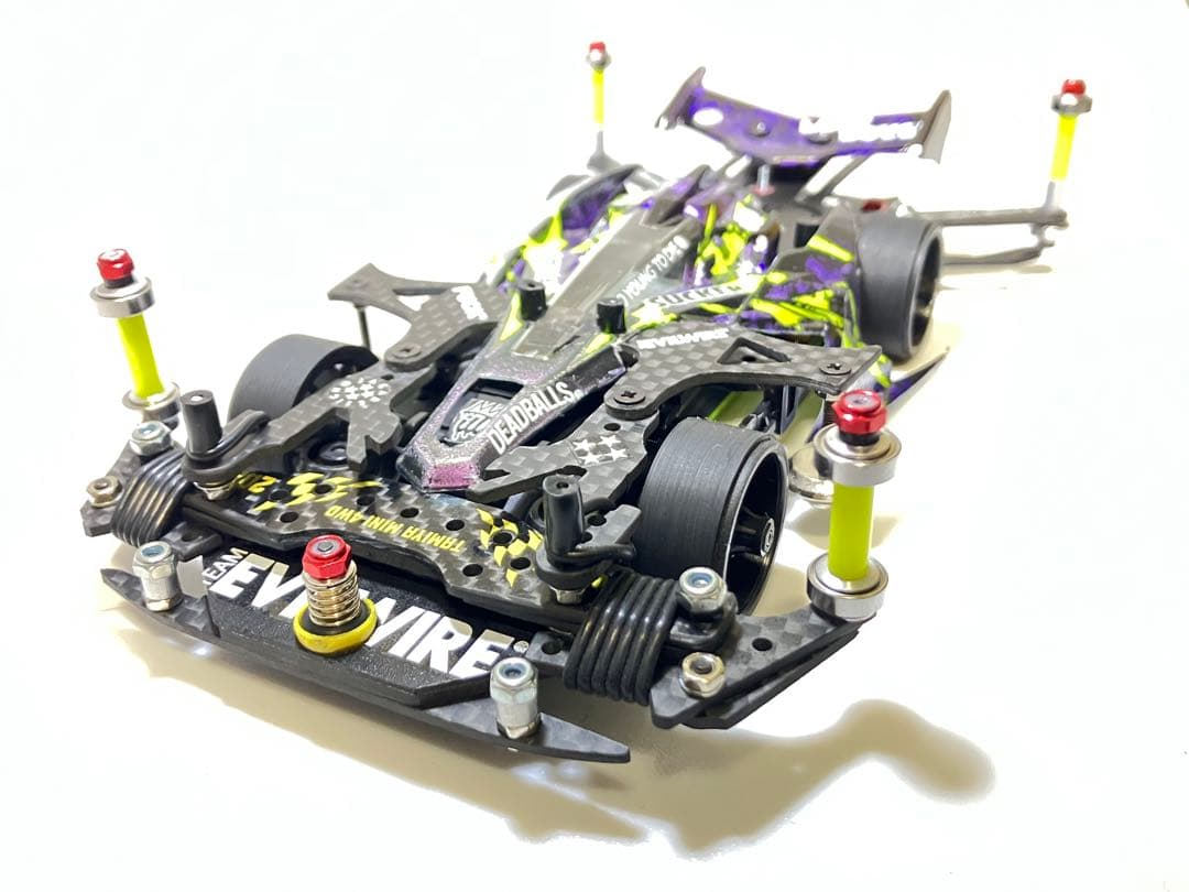 ミニ四駆　完成品　MSフレキ　アバンテMk.Ⅲ アズール