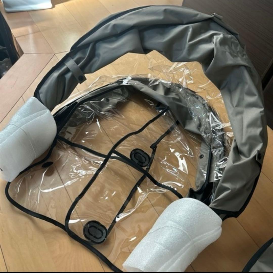 自転車　レインカバー(後ろ)