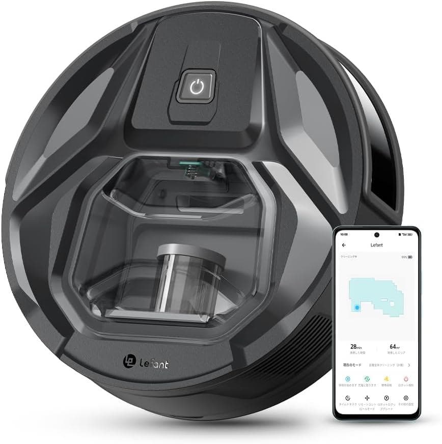 て*つ様 【AI全自動掃除機】Lefant M320 ロボット掃除機 小型 60