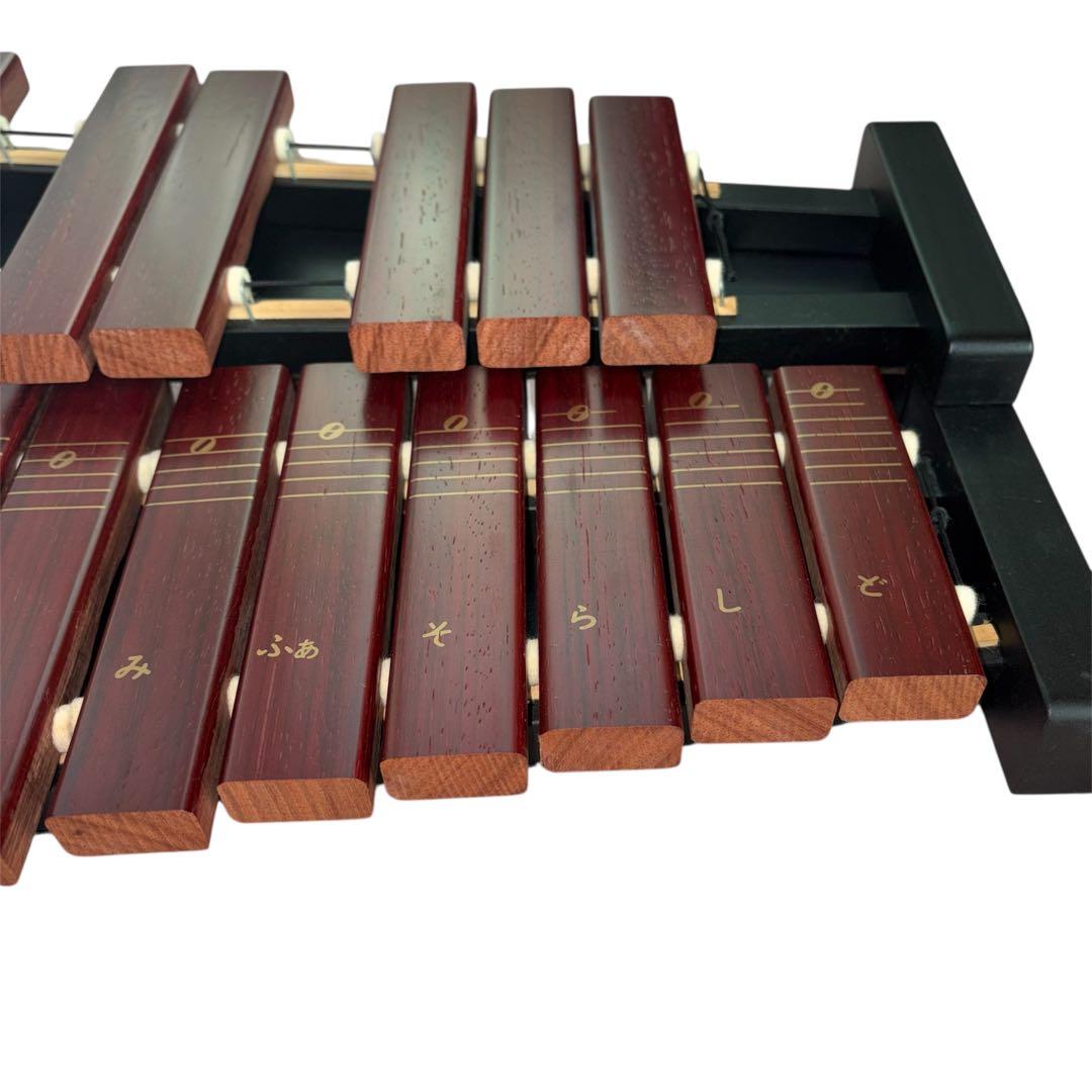 ゼンオン　シロホンZX-32P 木琴　バチ付き